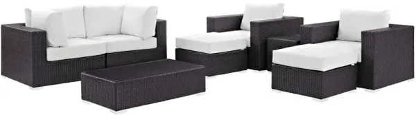 Convene 8 Piece Outdoor Patio Sectional Set by Modway