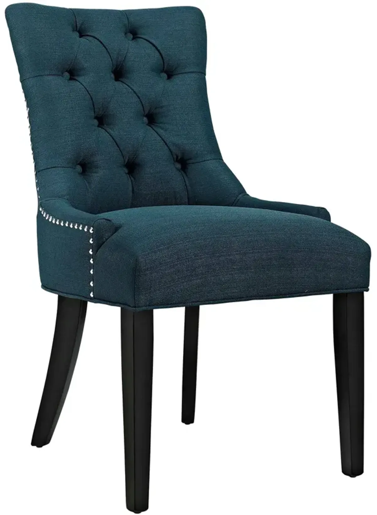 Regent Tufted Fabric Dining Chair by Modway Brown
