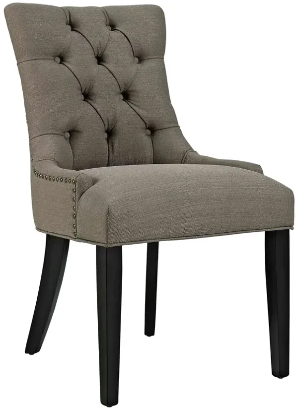 Regent Tufted Fabric Dining Chair by Modway Granite