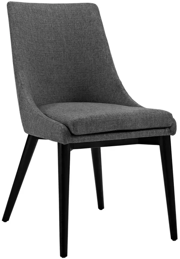 Viscount Fabric Dining Chair by Modway Gray