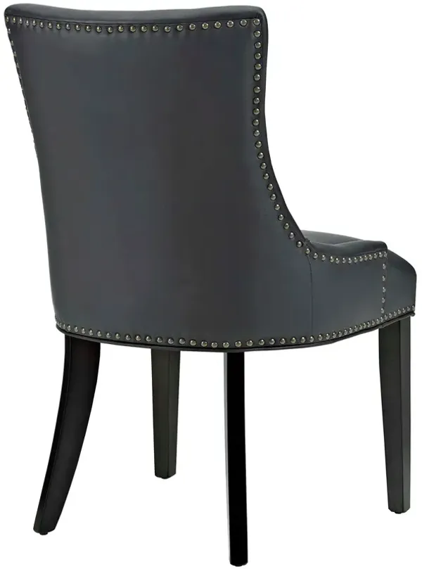 Marquis Vegan Leather Dining Chair by Modway Gray