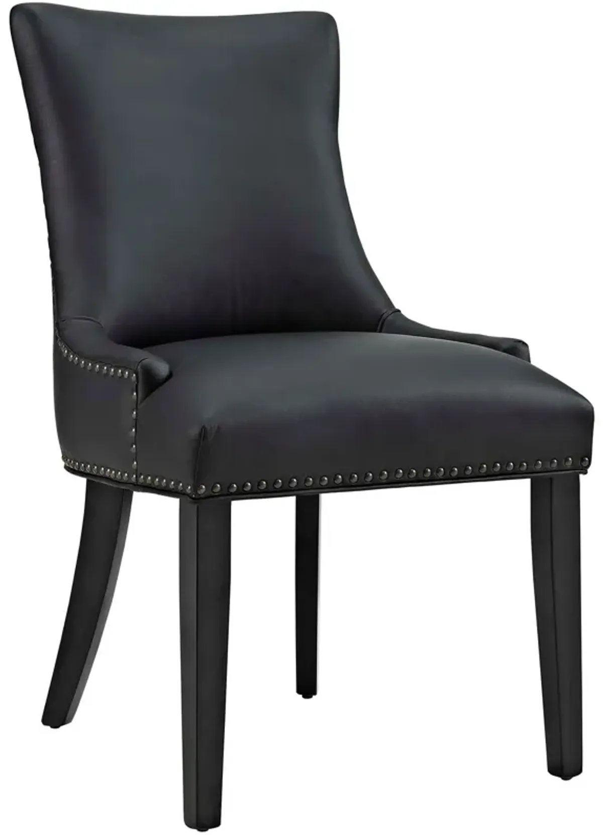 Marquis Vegan Leather Dining Chair by Modway Tan