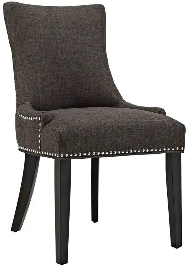 Marquis Fabric Dining Chair by Modway Brown