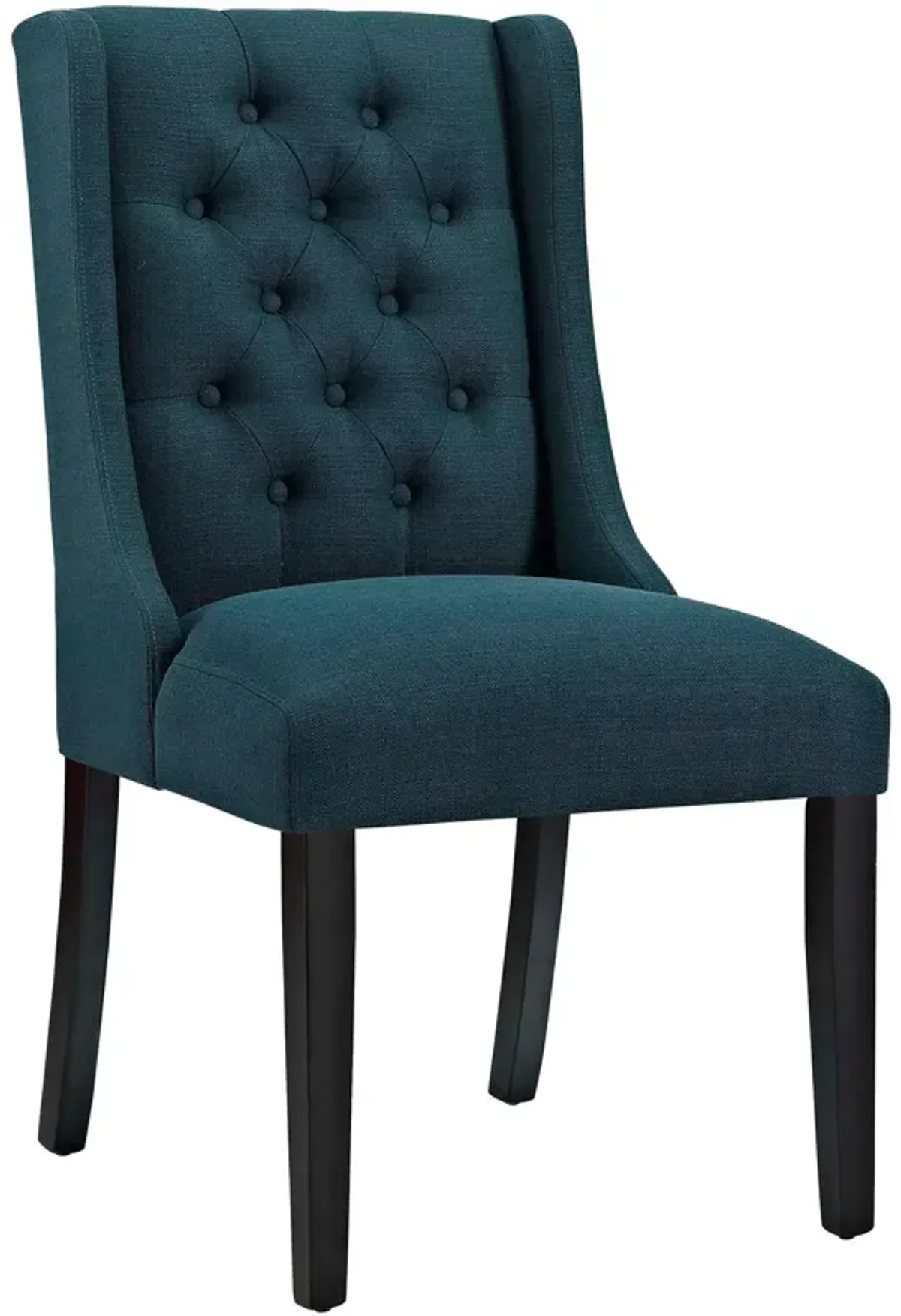 Baronet Fabric Dining Chair by Modway Gray