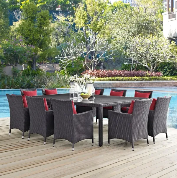 Convene 11 Piece Outdoor Patio Dining Set by Modway