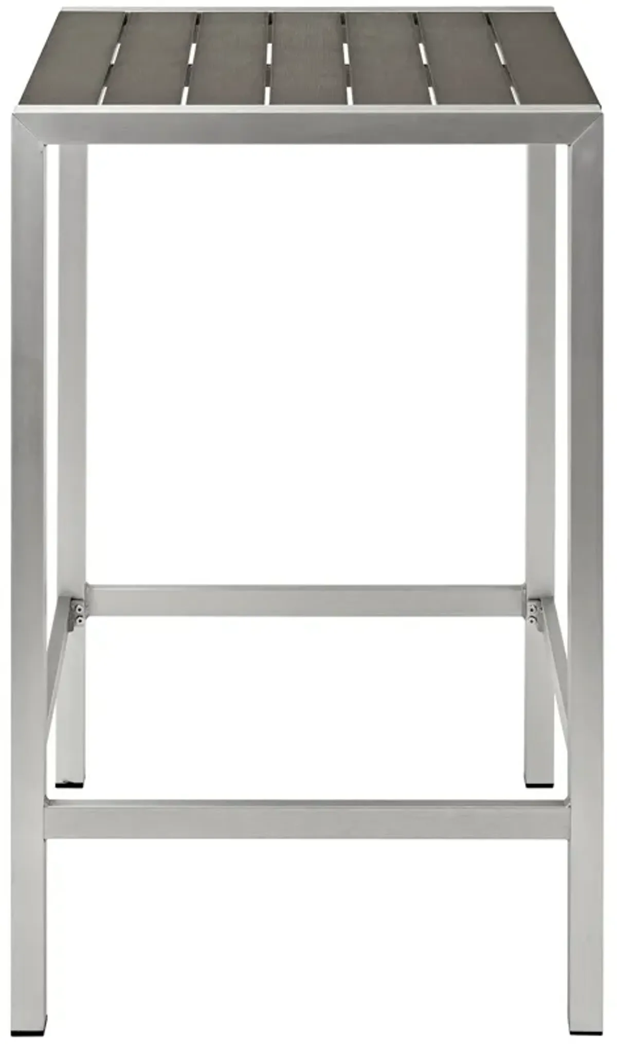 Shore Outdoor Patio Aluminum Bar Table by Modway