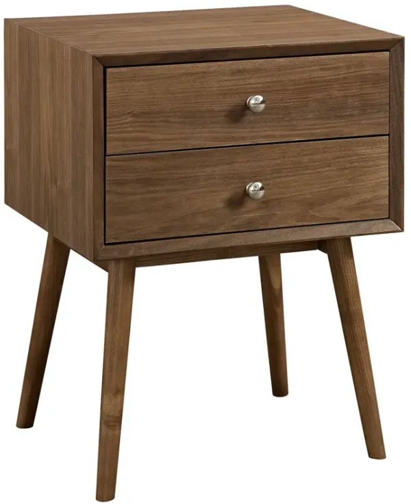 Dispatch Nightstand by Modway Walnut