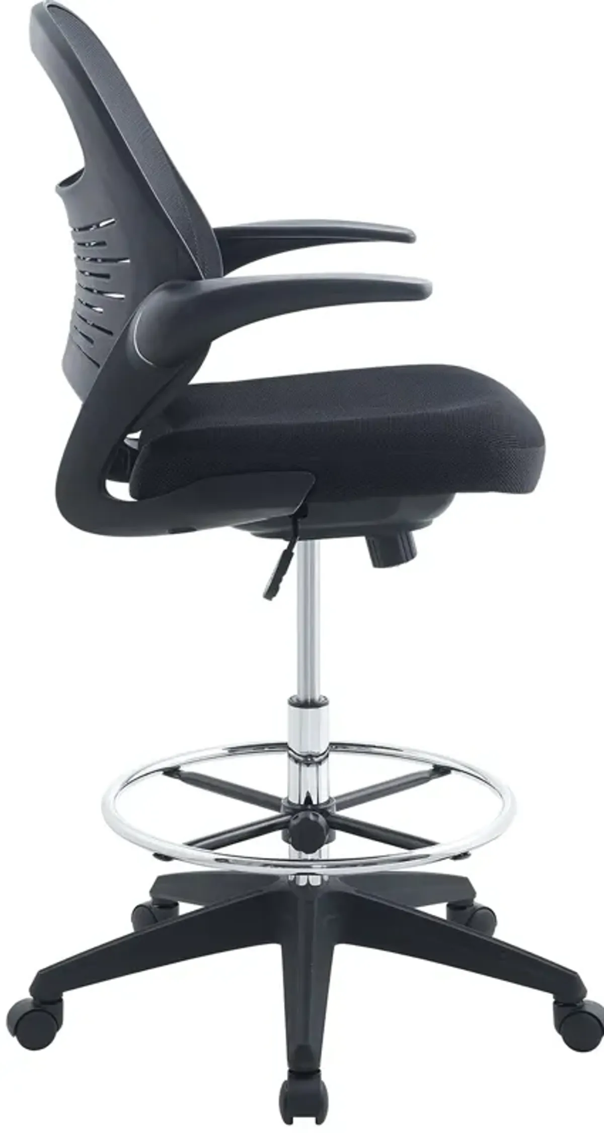 Stealth Drafting Chair by Modway Black