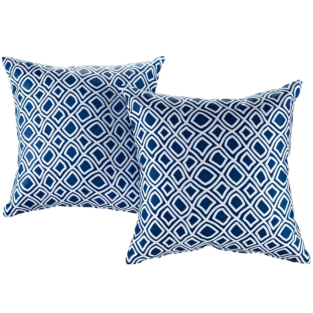 Modway Two Piece Outdoor Patio Pillow Set by Modway Diamond