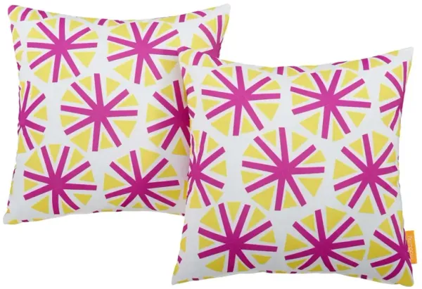 Modway Two Piece Outdoor Patio Pillow Set by Modway Starburst