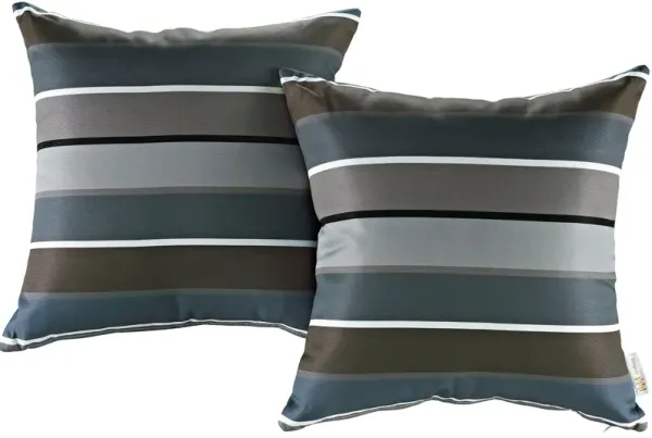 Modway Two Piece Outdoor Patio Pillow Set by Modway