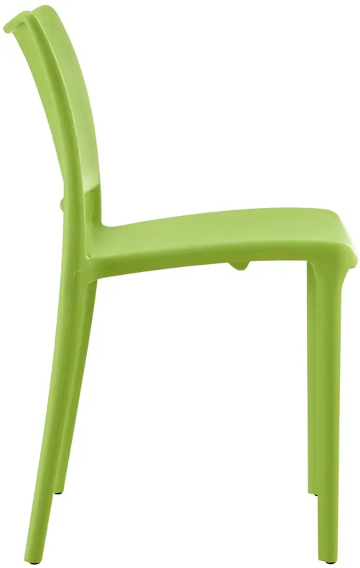 Hipster Dining Side Chair Set of 2 by Modway Green