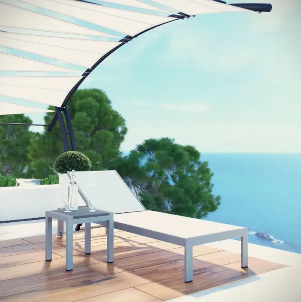 Shore 2 Piece Outdoor Patio Aluminum Set by Modway