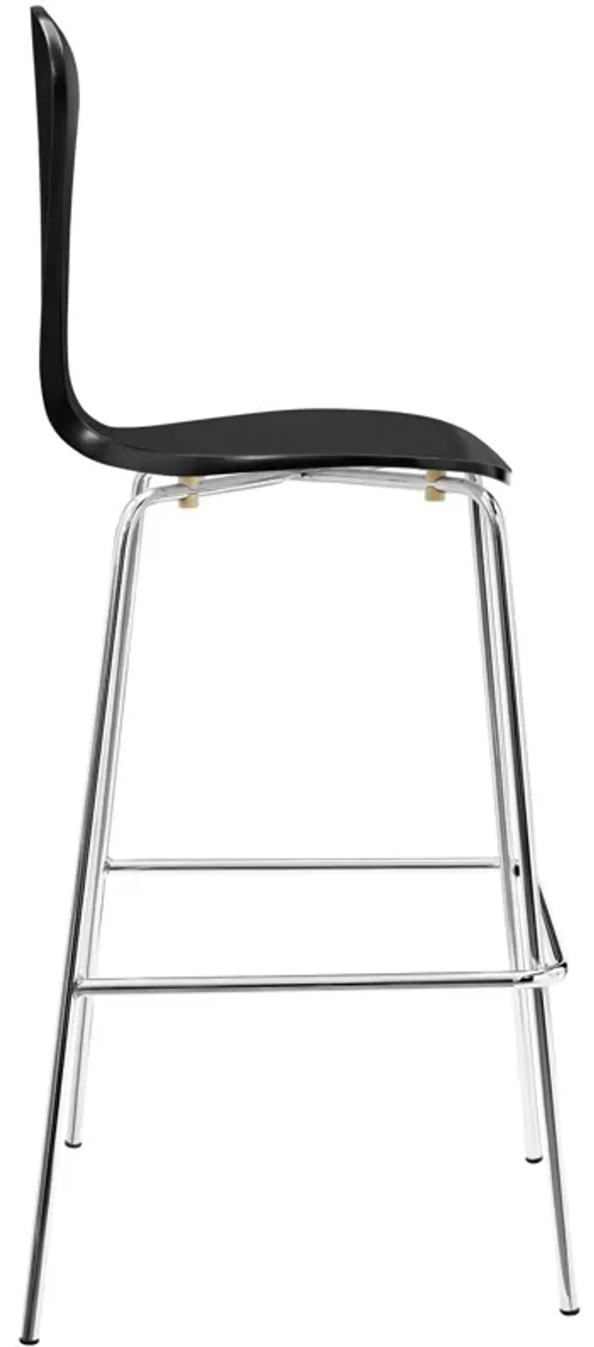 Passage Dining Bar Stool by Modway Black