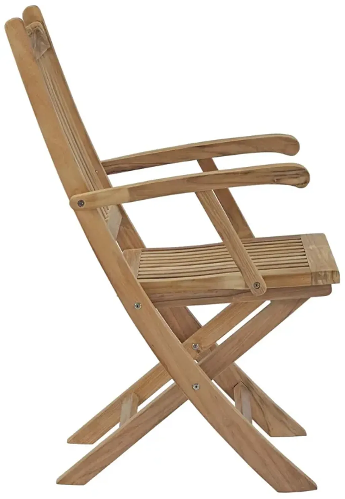 Marina Outdoor Patio Teak Folding Chair by Modway