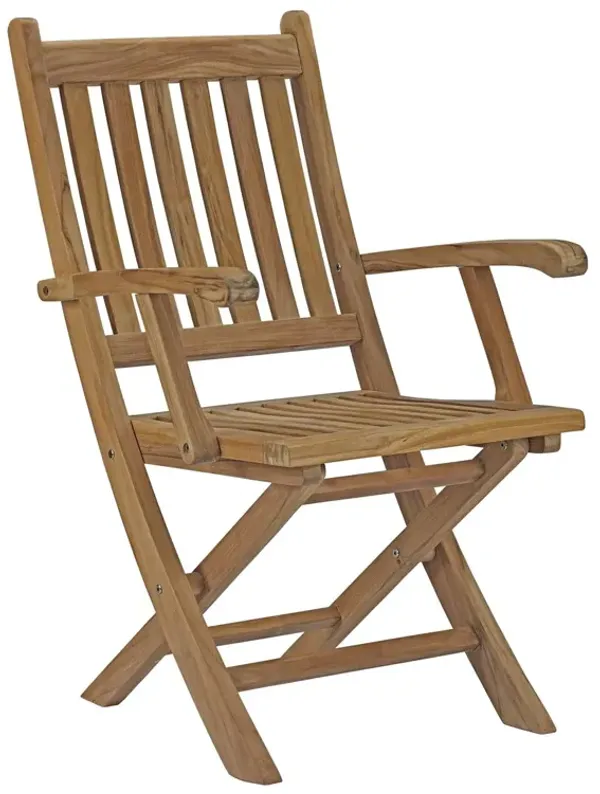 Marina Outdoor Patio Teak Folding Chair by Modway