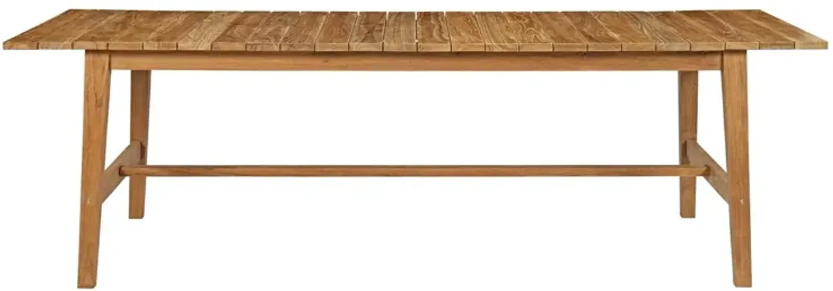 Dorset Outdoor Patio Teak Dining Table by Modway