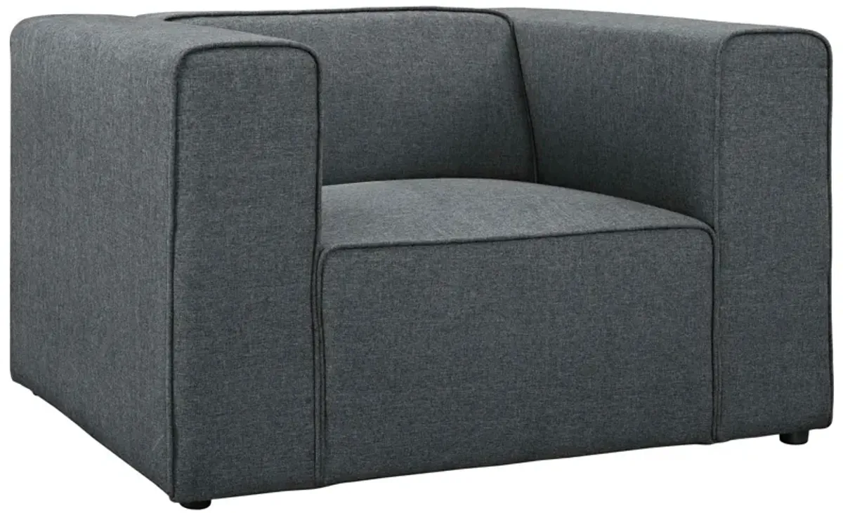 Mingle Upholstered Fabric Armchair by Modway
