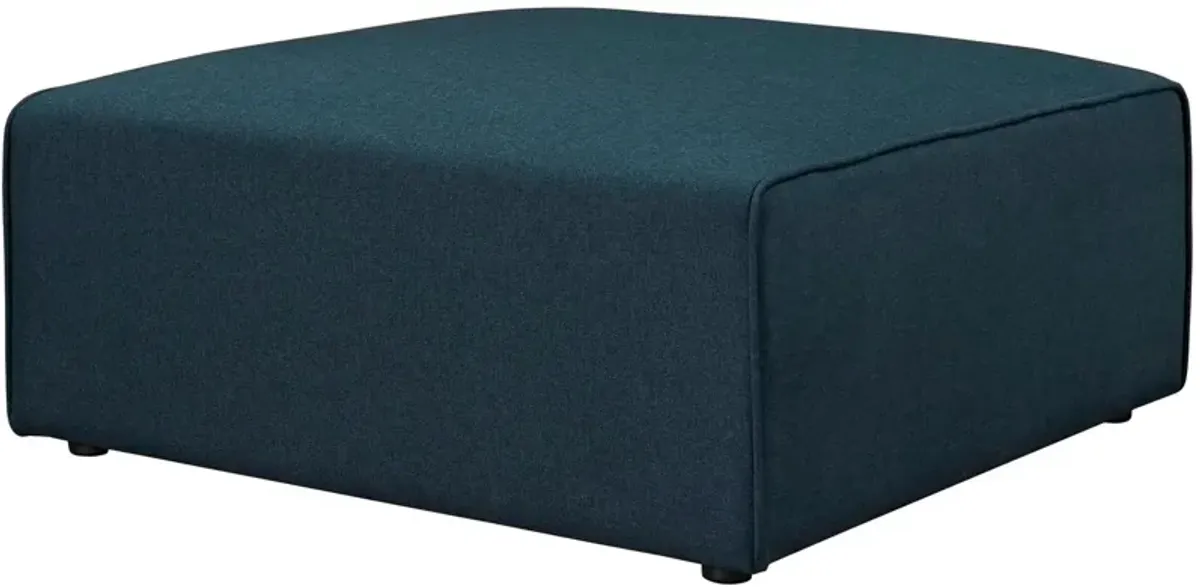 Mingle Fabric Ottoman by Modway Teal