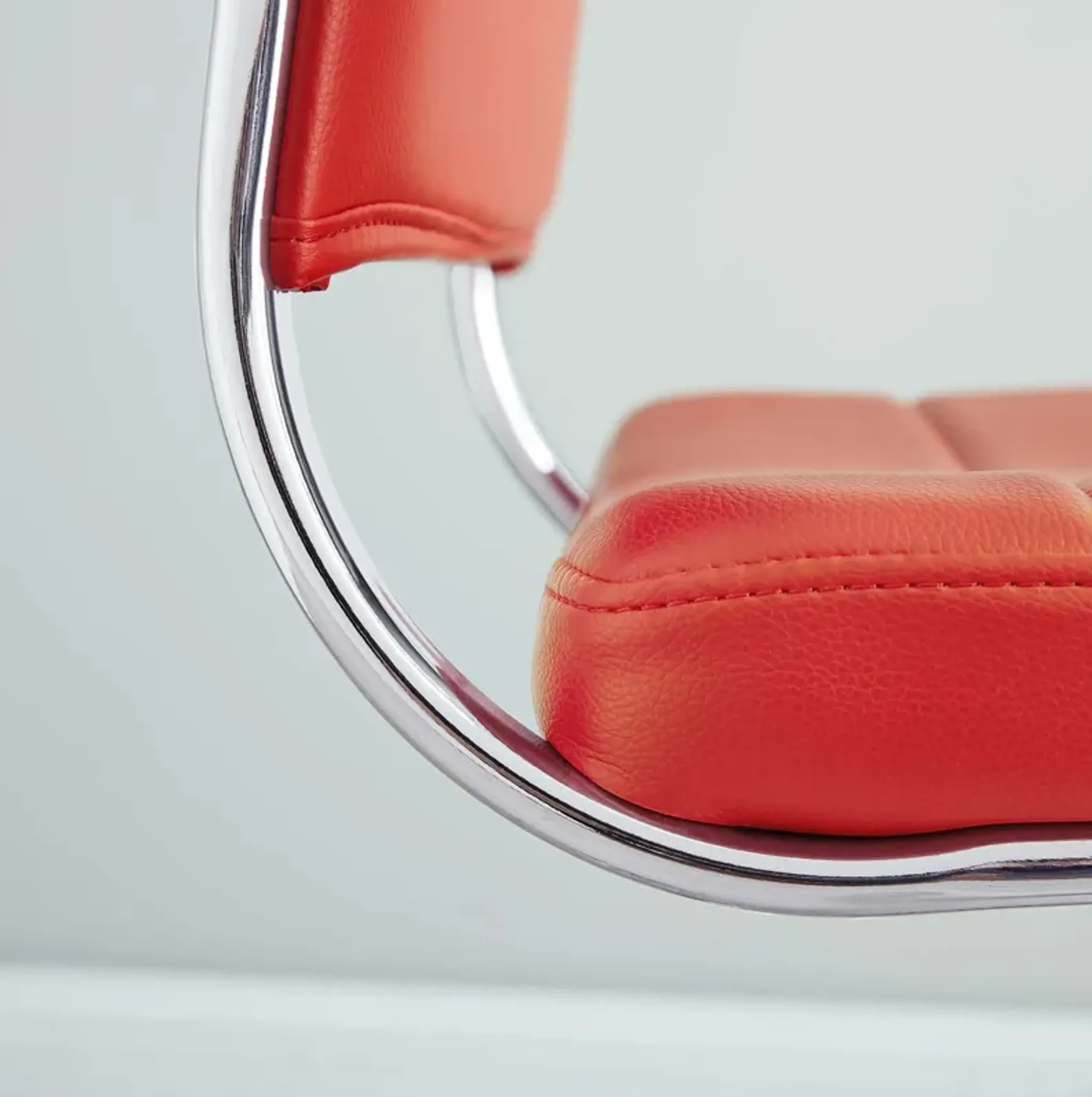 Jive Highback Office Chair By Modway Red Lexmod | Furniture.com