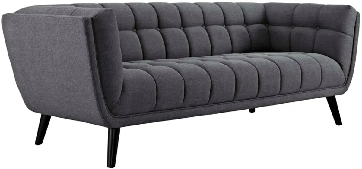 Bestow Upholstered Fabric Sofa by Modway Teal