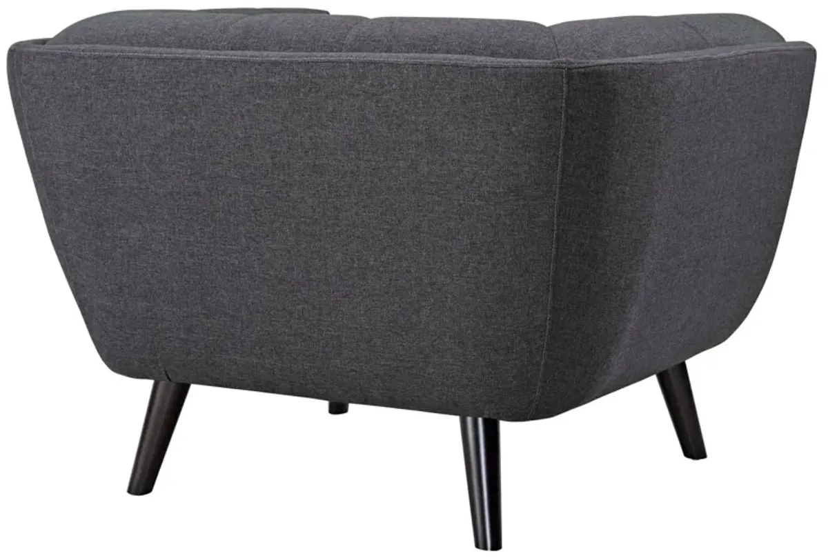 Bestow Upholstered Fabric Armchair by Modway