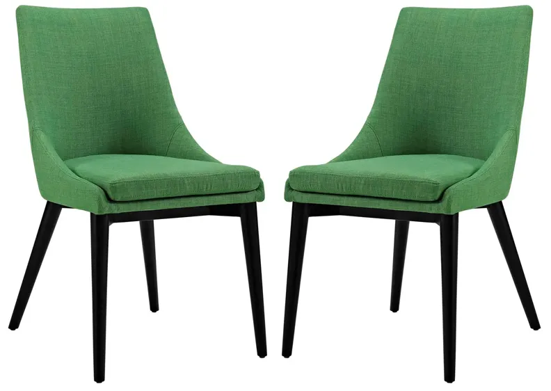 Viscount Dining Side Chair Fabric Set of 2 by Modway