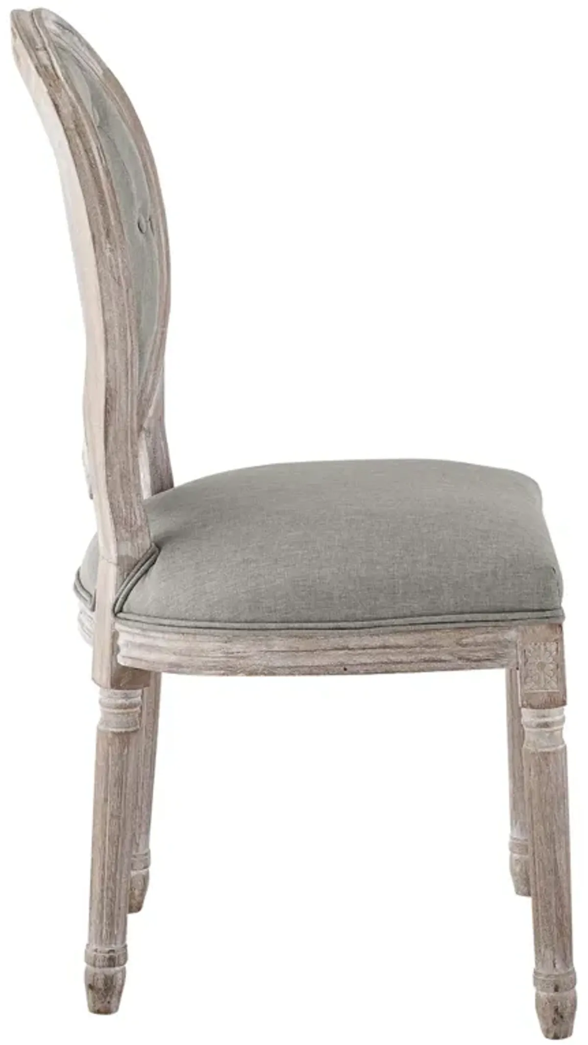Arise Vintage French Upholstered Fabric Dining Side Chair by Modway