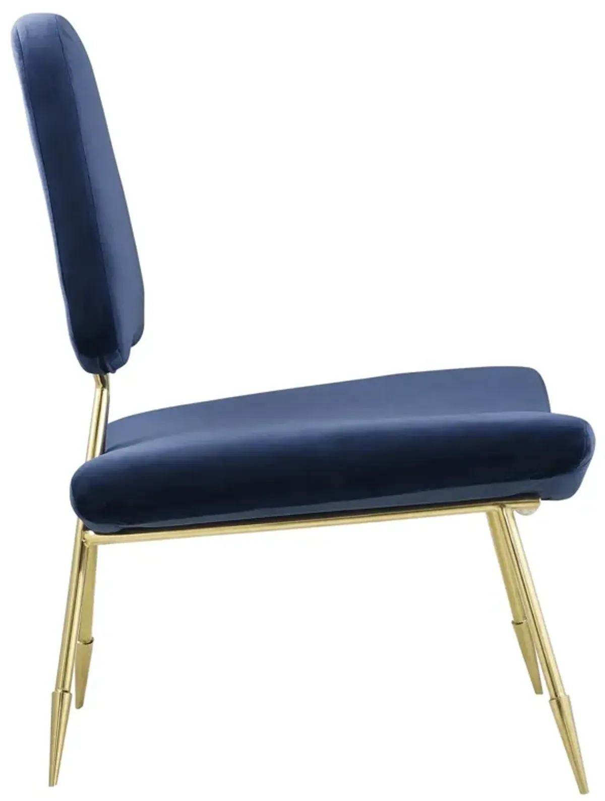 Ponder Performance Velvet Lounge Chair by Modway