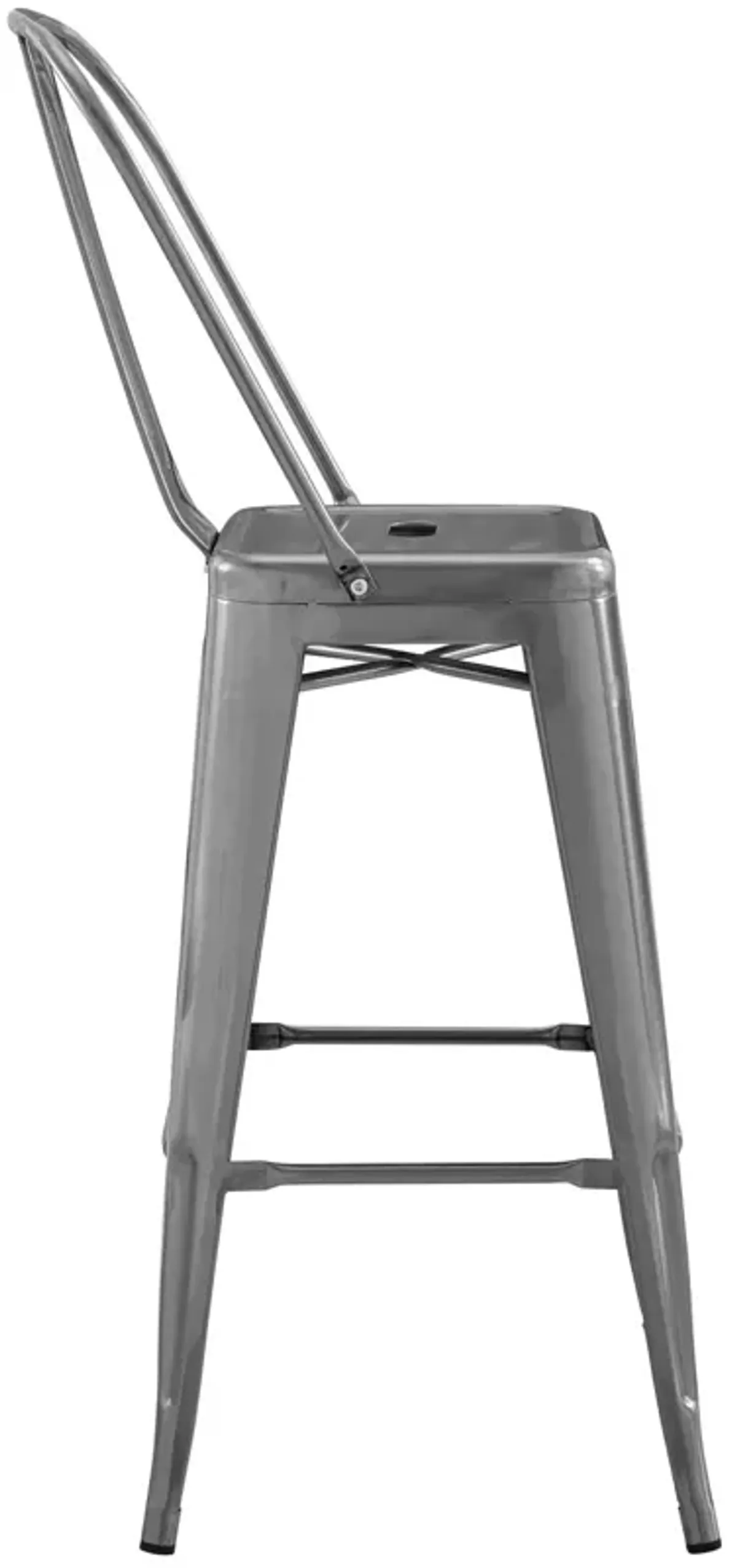 Promenade Metal Bar Side Stool by Modway