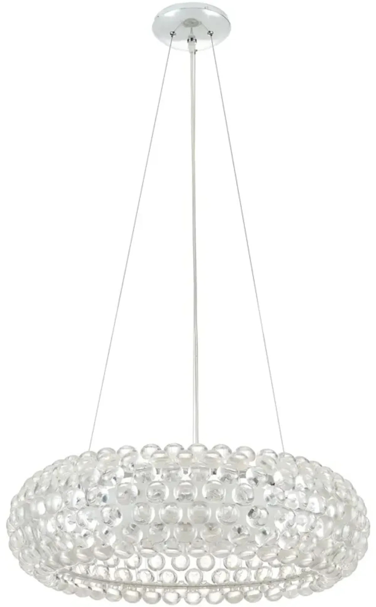Halo 25” Pendant Chandelier by Modway