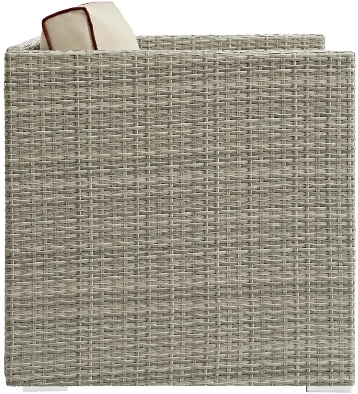 Repose Outdoor Patio Armchair by Modway Light Gray Beige