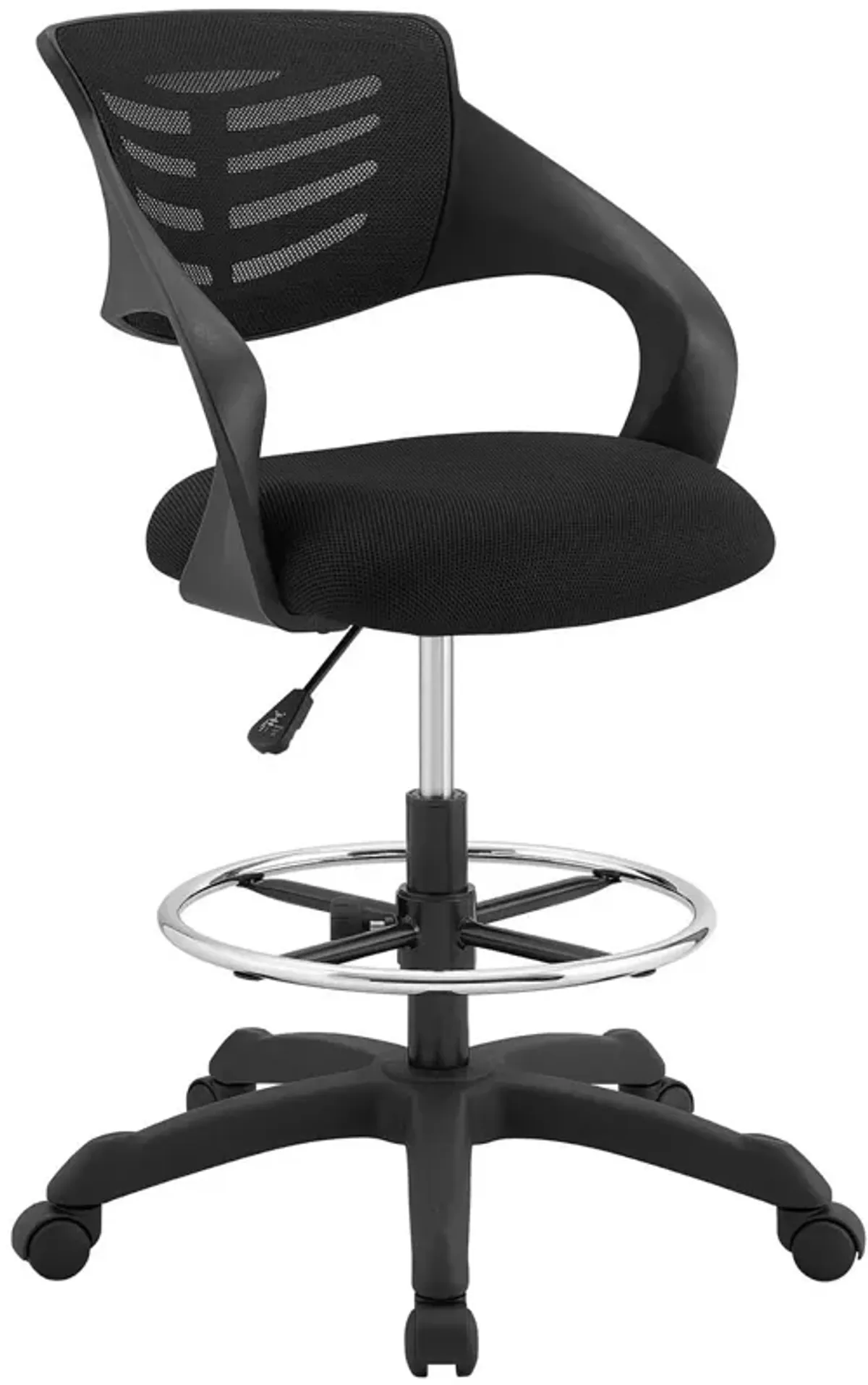 Thrive Mesh Drafting Chair by Modway Red