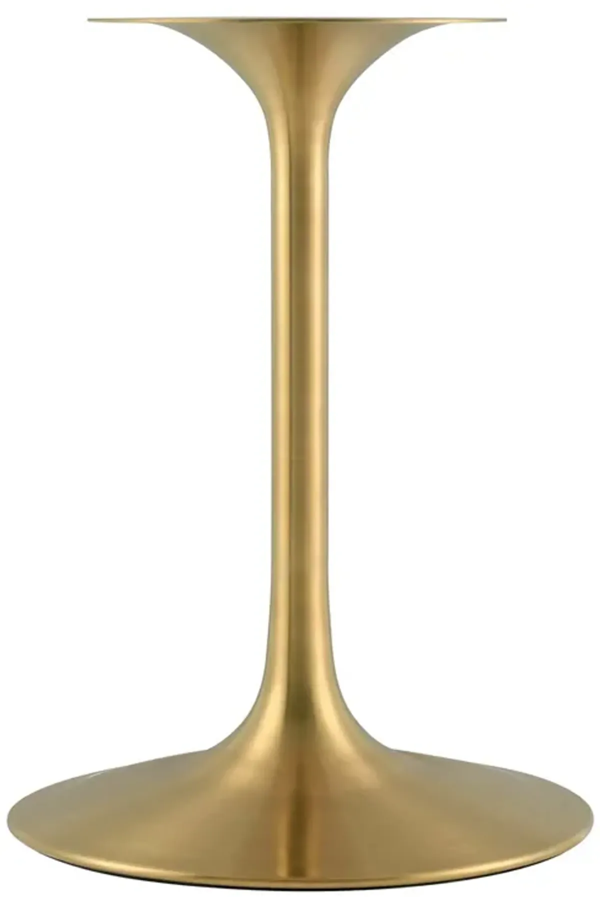 Lippa Square Wood Dining Table by Modway 36" / Gold White