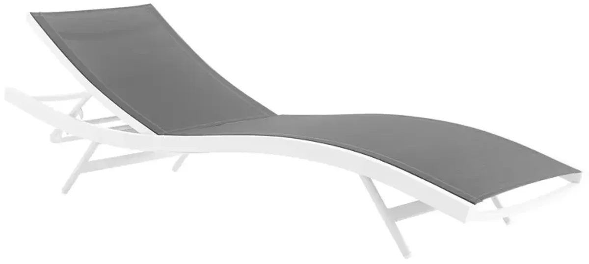 Glimpse Outdoor Patio Mesh Chaise Lounge Chair by Modway