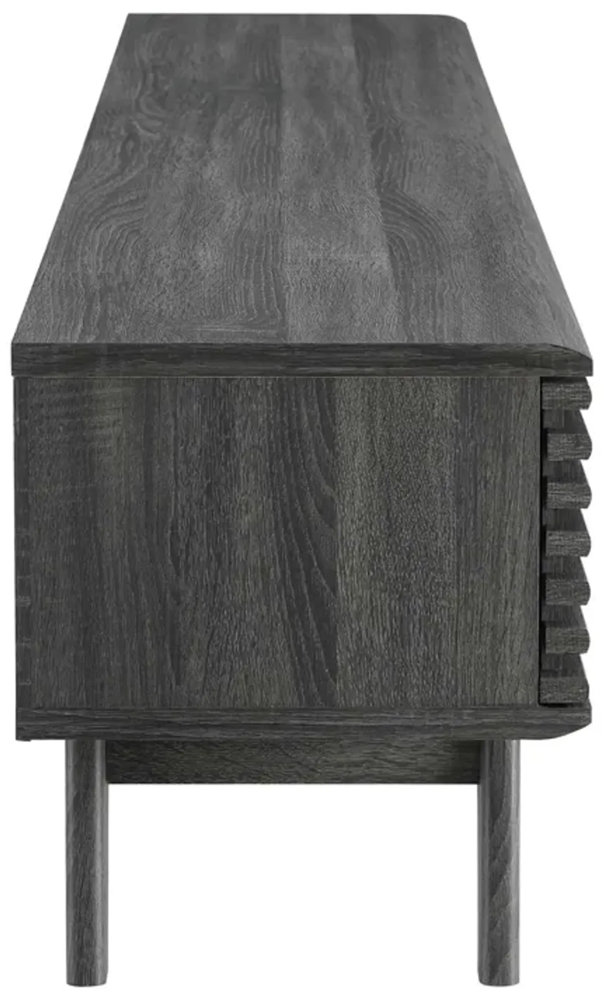 Render 70" TV Stand by Modway Charcoal