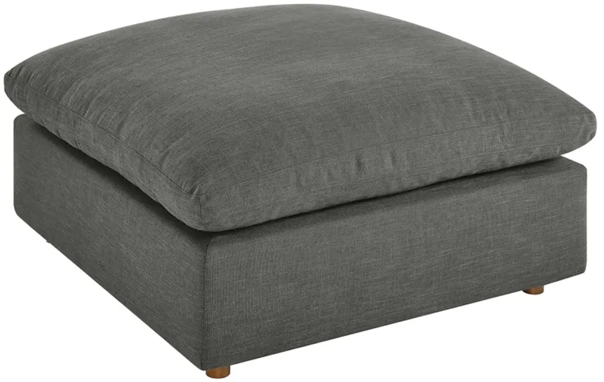 Commix Down Filled Overstuffed Ottoman by Modway Gray