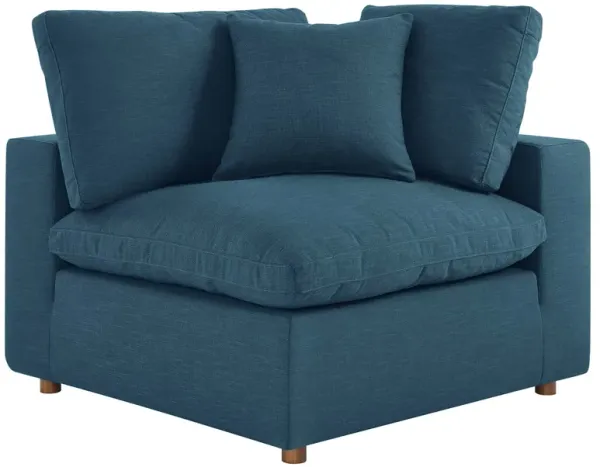 Commix Down Filled Overstuffed Corner Chair by Modway Azure