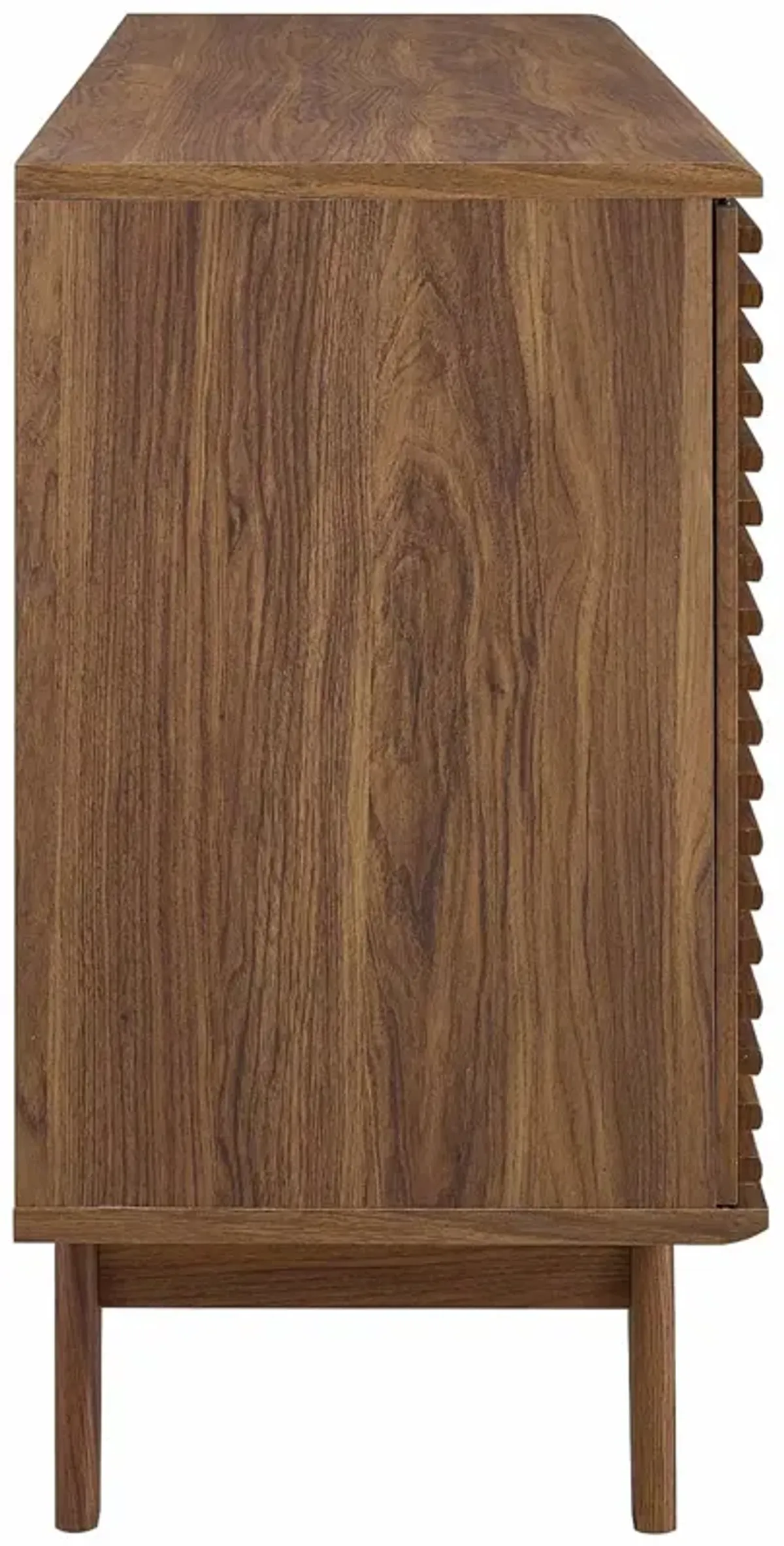 Render 63" Sideboard Buffet Table or TV Stand by Modway Walnut