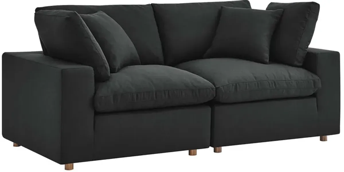 Commix 2 Piece Down Filled Overstuffed Sectional Sofa Set by Modway