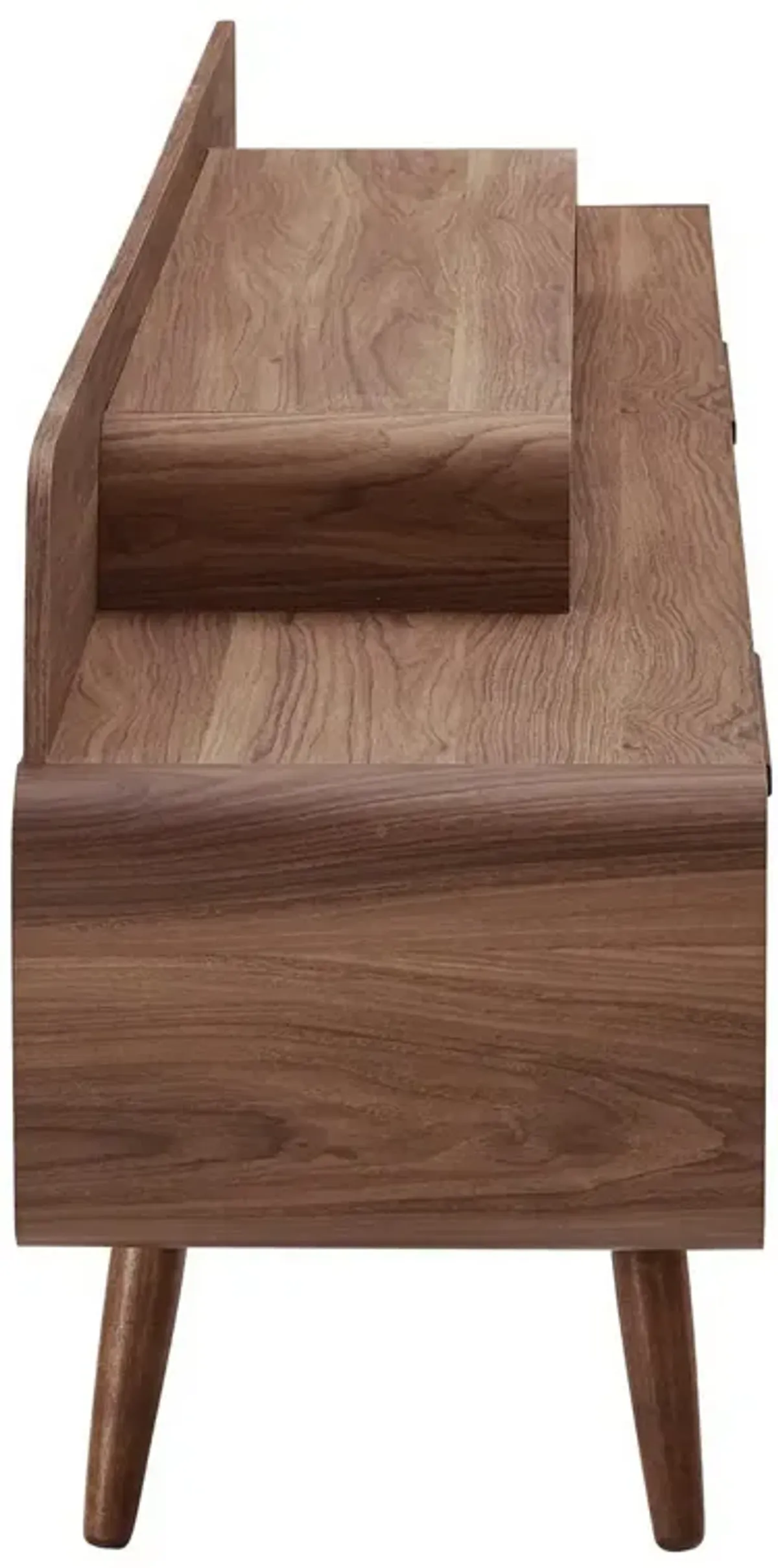 Omnistand 74" TV Stand by Modway Walnut