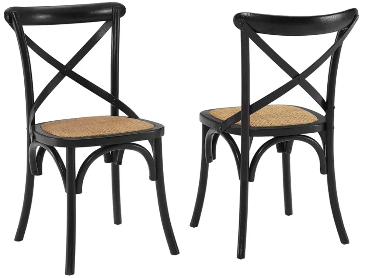 Gear Dining Side Chair Set of 2 by Modway Harbor