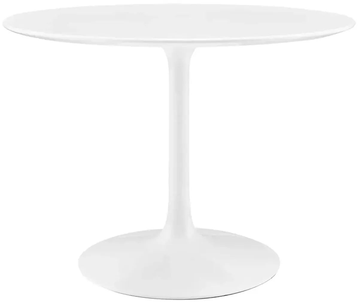 Lippa Round 40" Dining Table by Modway Wood / Black White