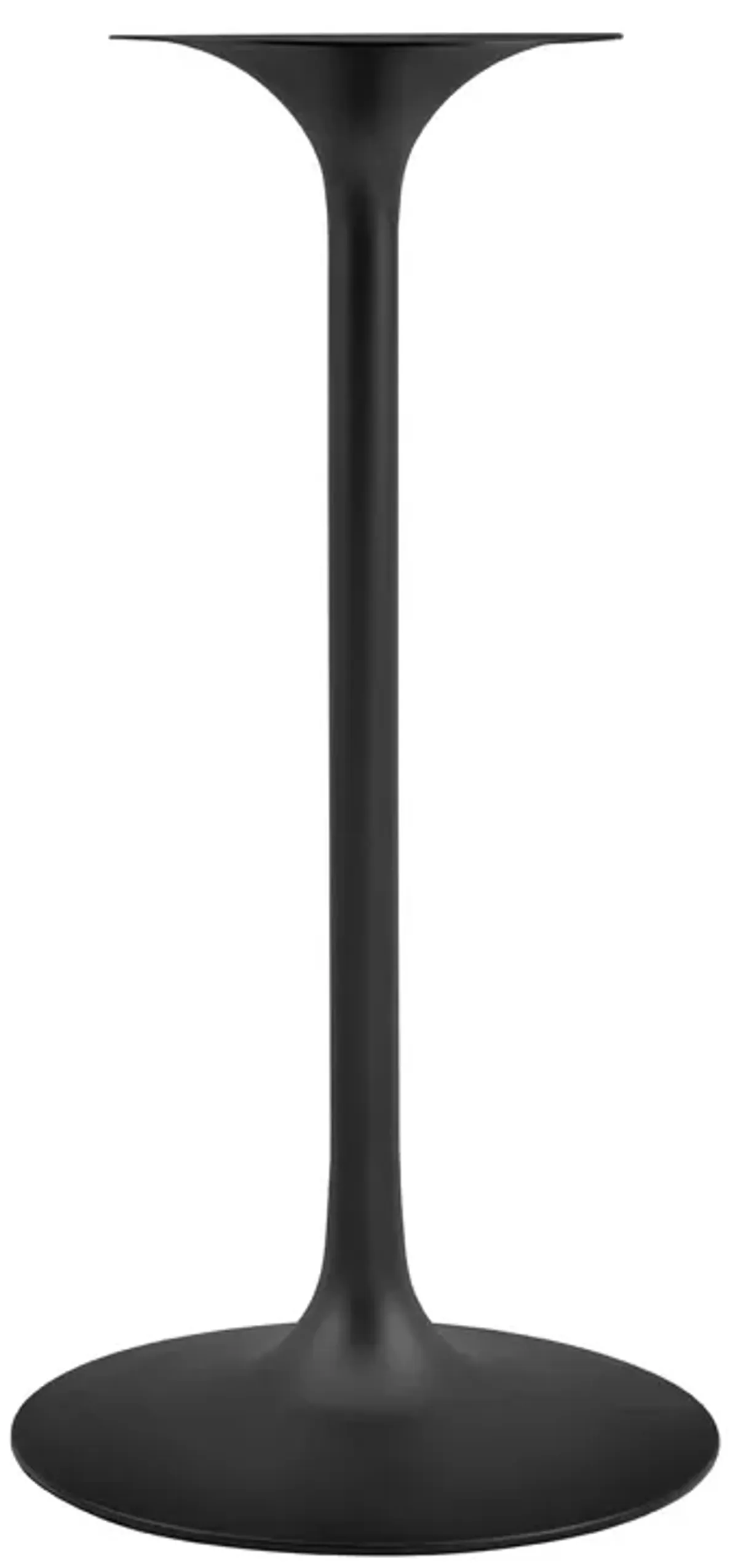 Lippa Square Wood Bar Table by Modway 28" / Black White