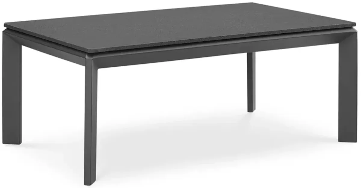 Riverside Aluminum Outdoor Patio Coffee Table by Modway White