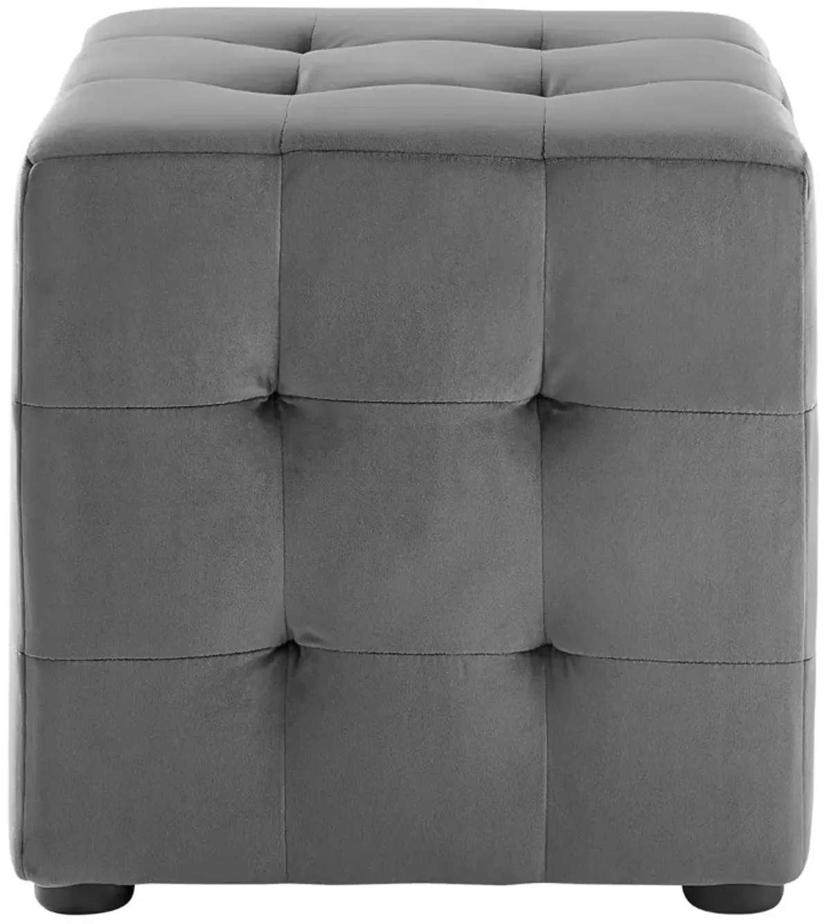 Contour Tufted Cube Performance Velvet Ottoman by Modway