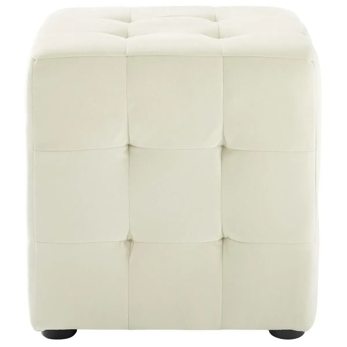 Contour Tufted Cube Performance Velvet Ottoman by Modway