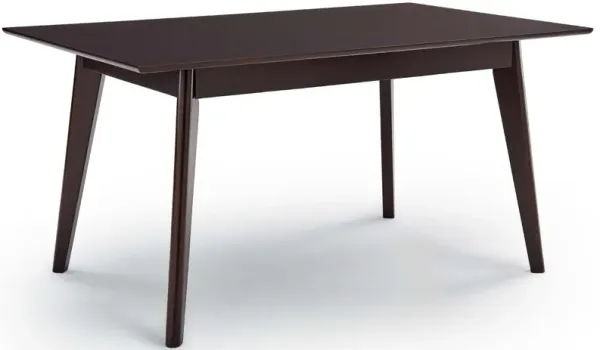 Oracle 59" Rectangle Dining Table by Modway Cappuccino