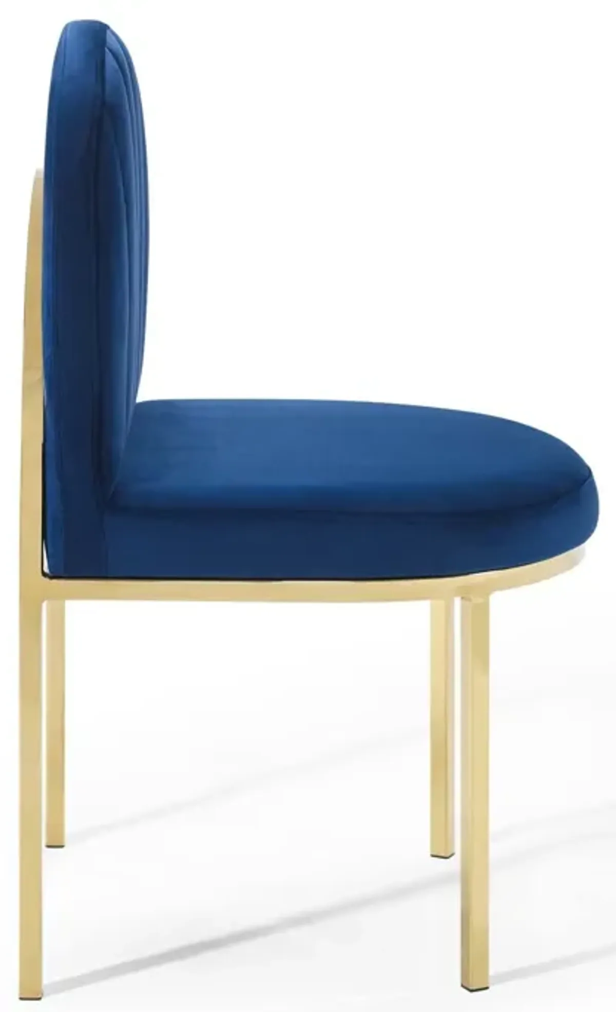 Isla Channel Tufted Performance Velvet Dining Side Chair by Modway