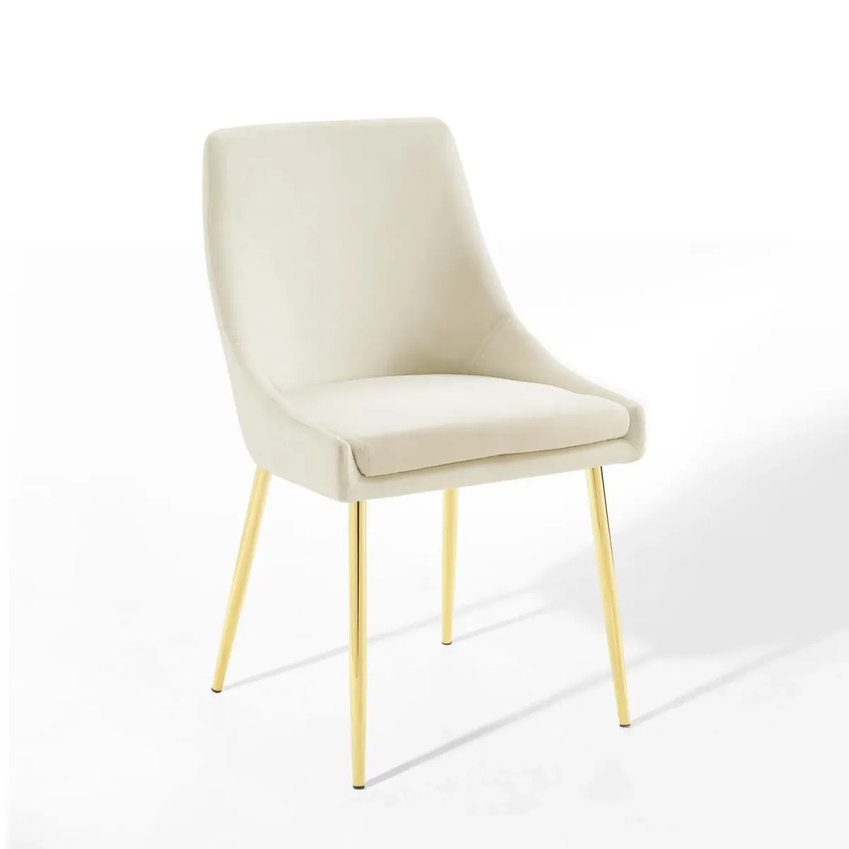 Viscount Performance Velvet Dining Chairs - Set of 2 by Modway